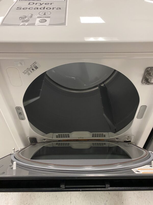 LG 7.3 cu. ft. Vented SMART Electric Dryer in Alpine White with EasyLoad Door and Sensor Dry Technology
