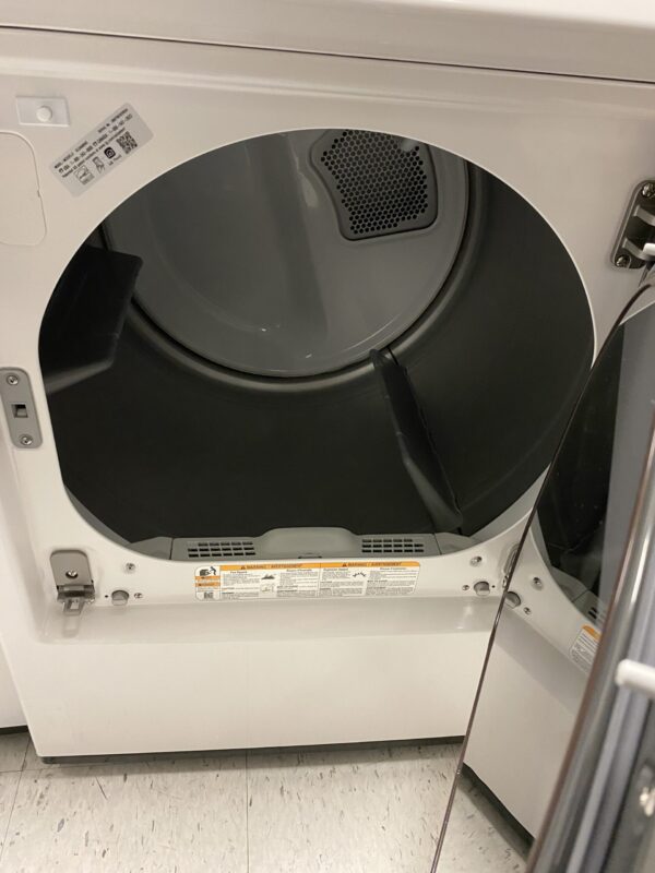 LG 7.3 cu. ft. Vented SMART Electric Dryer in Alpine White with EasyLoad Door and Sensor Dry Technology