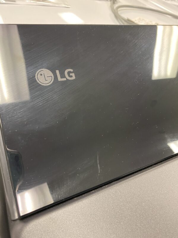 LG 7.3 cu. ft. Vented SMART Electric Dryer in Matte Black with EasyLoad Door and Sensor Dry Technology
