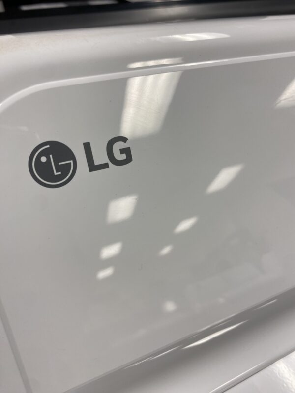 LG 7.3 Cu.Ft. Vented Electric Dryer in White with Sensor Dry Technology