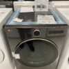 LG 7.4 cu. ft. Vented Stackable SMART Electric Dryer in Black Steel with TurboSteam and AI Sensor Dry Technology