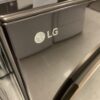 LG 7.4 cu. ft. Vented Stackable SMART Electric Dryer in Black Steel with TurboSteam and AI Sensor Dry Technology