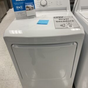 LG 7.3 Cu.Ft. Vented Electric Dryer in White with Sensor Dry Technology