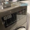 LG 9.0 cu. ft. Vented SMART Stackable Electric Dryer in Black Steel with TurboSteam and Sensor Dry Technology