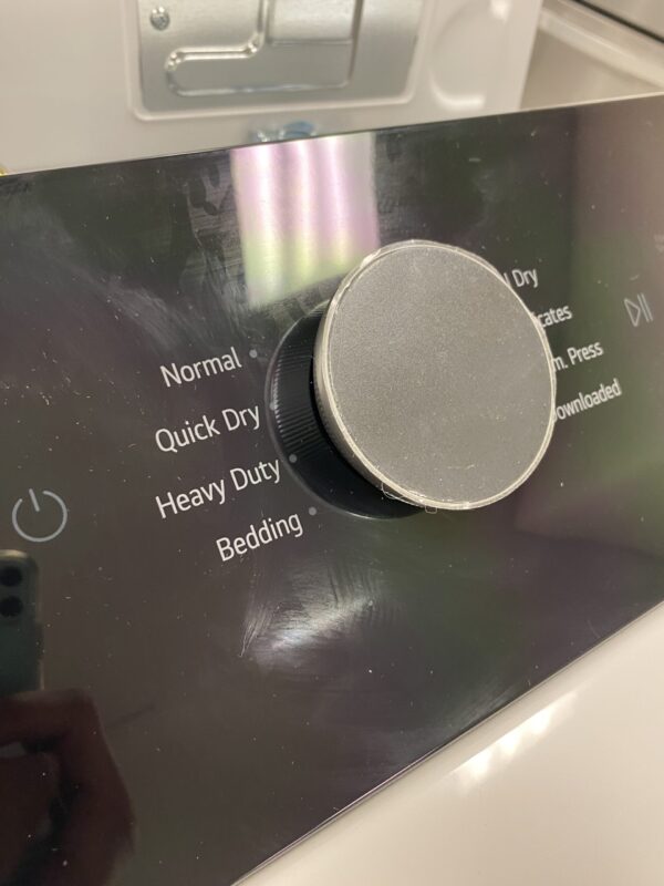 LG 7.3 cu. ft. Vented SMART Electric Dryer in Alpine White with EasyLoad Door and Sensor Dry Technology
