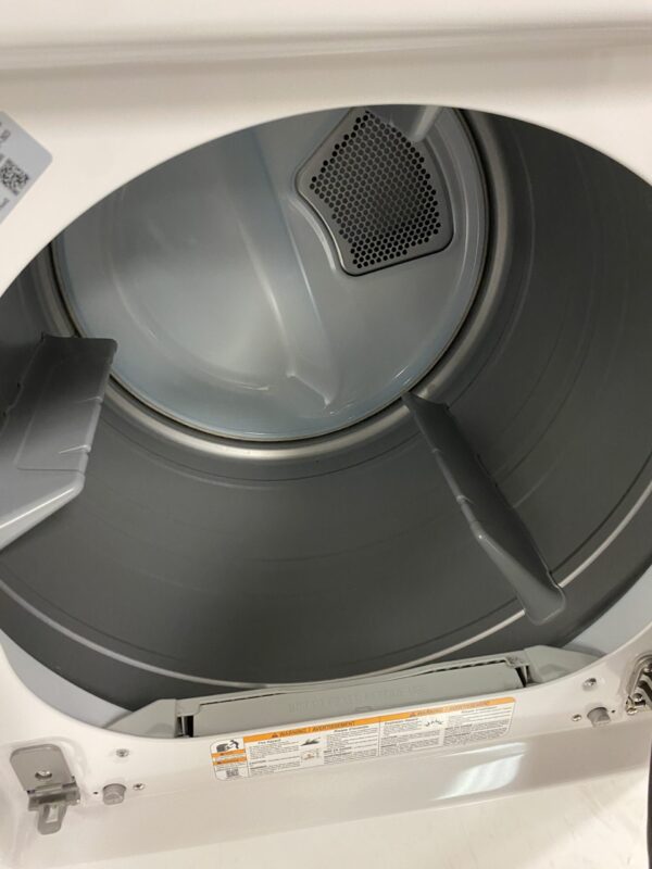 LG 7.3 cu. ft. Vented SMART Electric Dryer in Alpine White with EasyLoad Door and Sensor Dry Technology
