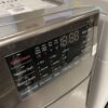 LG 7.4 Cu. Ft. Vented SMART Stackable Electric Dryer in Black Steel with TurboSteam and Sensor Dry Technology