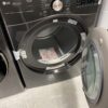LG 7.4 Cu. Ft. Vented SMART Stackable Electric Dryer in Black Steel with TurboSteam and Sensor Dry Technology