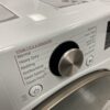 LG 7.4 Cu. Ft. Vented SMART Stackable Gas Dryer in White with TurboSteam and Sensor Dry Technology