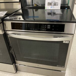 LG 6.3 cu. ft. SMART Induction Slide-In Range in PrintProof Stainless Steel with Convection, EasyClean, and Air Fry Tray