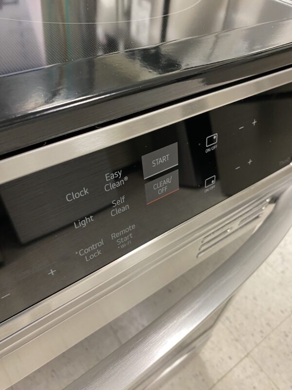 LG 6.3 cu. ft. SMART Induction Slide-In Range in PrintProof Stainless Steel with Convection, EasyClean, and Air Fry Tray