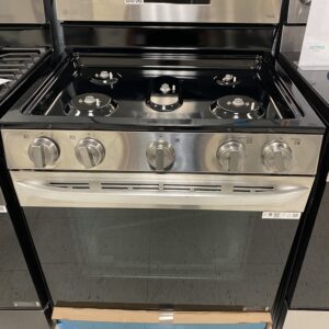 LG 5.8 cu. ft. Smart Wi-Fi Enabled Fan Convection Gas Single Oven Range with AirFry and EasyClean in Stainless Steel