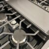 LG 30 in., 6.3 cu. ft. Free-Standing Single Oven Gas Range with 5 Burner ProBake Convection in Black Stainless Steel