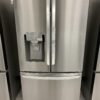 LG 28 cu. ft. 3 Door French Door Refrigerator with Ice and Water Dispenser and Craft Ice in PrintProof Stainless Steel