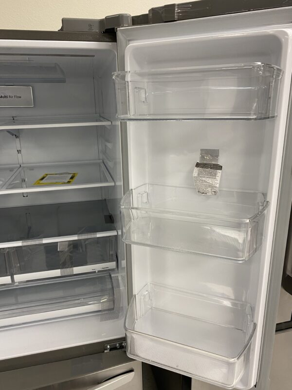 LG 28 cu. ft. 3 Door French Door Refrigerator with Ice and Water Dispenser and Craft Ice in PrintProof Stainless Steel