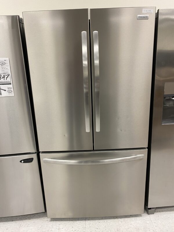 Frigidaire 36 in 29 cu. ft. Standard Depth French Door Refrigerator in Smudge-Proof Stainless Steel with Internal Water Dispenser