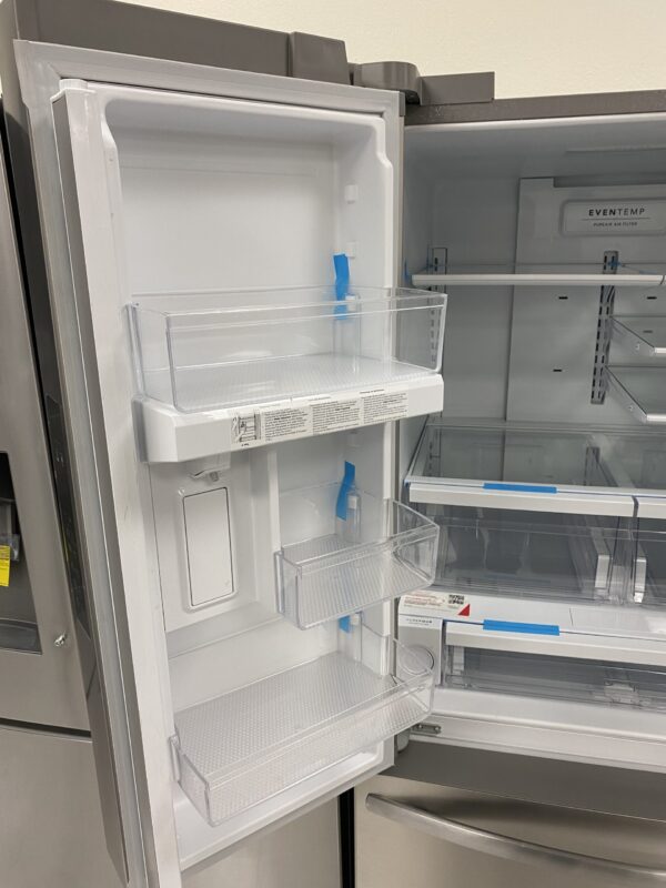 Frigidaire 36 in 29 cu. ft. Standard Depth French Door Refrigerator in Smudge-Proof Stainless Steel with Internal Water Dispenser