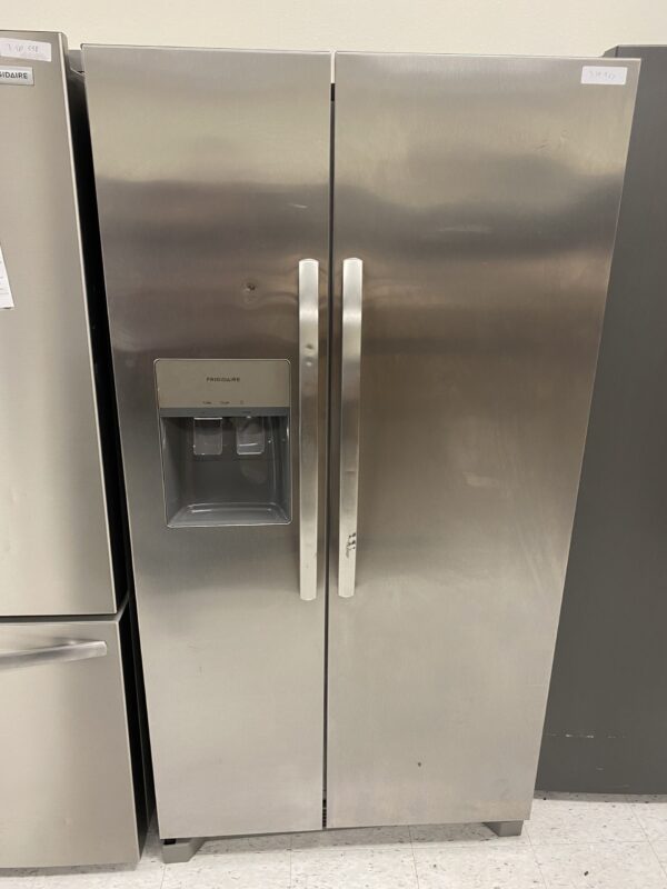 Frigidaire 36 in. 26 cu. ft. Standard Depth Side by Side Refrigerator in Stainless Steel