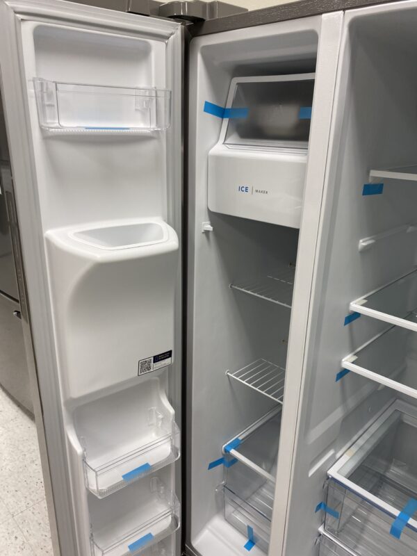 Frigidaire 36 in. 26 cu. ft. Standard Depth Side by Side Refrigerator in Stainless Steel