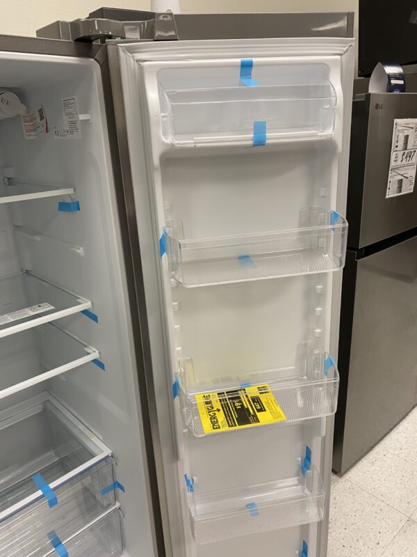 Frigidaire 36 in. 26 cu. ft. Standard Depth Side by Side Refrigerator in Stainless Steel
