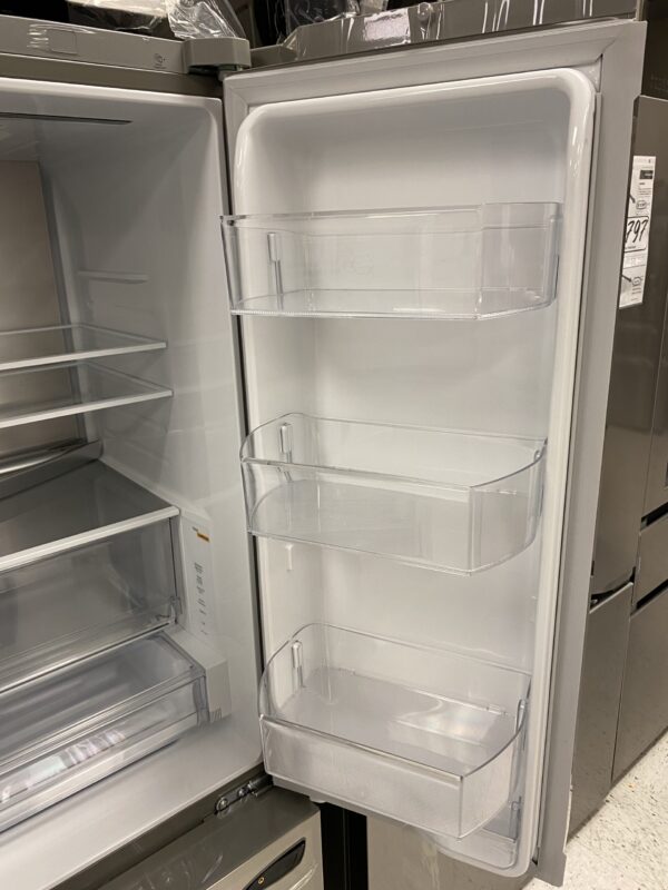 LG 26 cu. ft. Smart Counter-Depth MAX French Door Refrigerator with Dual Ice Makers in PrintProof Stainless Steel