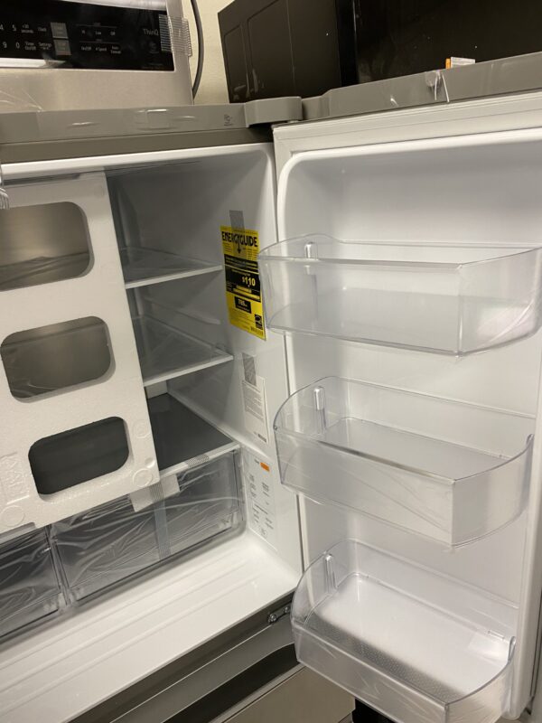 LG 29 cu. ft. SMART Standard Depth MAX French Door Refrigerator with Full Convert Drawer in PrintProof Stainless Steel