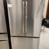 LG 33 in. W. 25 cu. ft. Smart 3-Door French Door Refrigerator Standard Depth MAX in PrintProof Stainless Steel