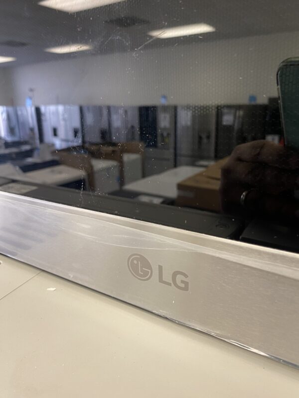 LG 1.8 cu. ft. 30 in. W Smart Over the Range Microwave Oven with EasyClean in PrintProof Stainless Steel 1000-Watt
