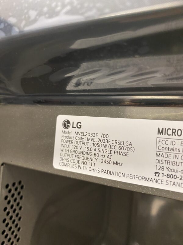 LG Smart 30 in. W 2 cu. ft. Over the Range Microwave with EasyClean 1,050-Watt in PrintProof Stainless Steel