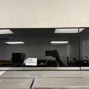LG 1.3 cu. ft. 30 in. W Low Profile Over the Range Microwave Oven with EasyClean in PrintProof Stainless Steel 1000- Watt