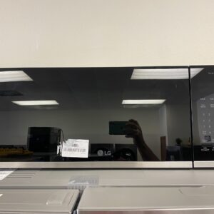LG 1.3 cu. ft. 30 in. W Low Profile Over the Range Microwave Oven with EasyClean in PrintProof Stainless Steel 1000- Watt