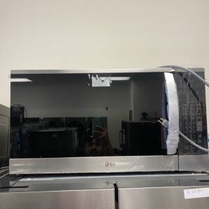 LG 1.8 cu. ft. 30 in. W Smart Over the Range Microwave Oven with EasyClean in PrintProof Stainless Steel 1000-Watt