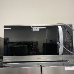 LG 1.8 cu. ft. 30 in. W Smart Over the Range Microwave Oven with EasyClean in PrintProof Stainless Steel 1000-Watt