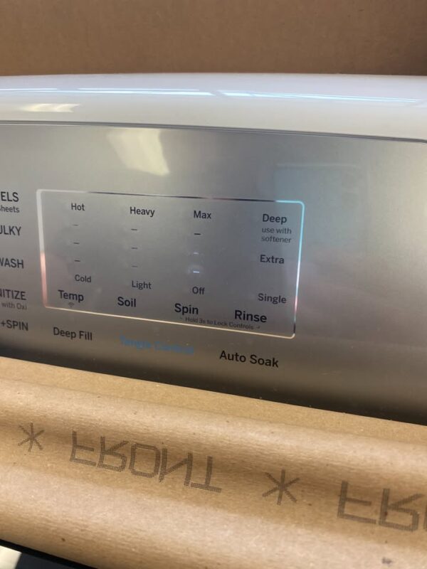 5.0 cu. ft. High-Efficiency Smart Top Load Washer in White with Impeller and Microban Technology