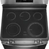 Frigidaire 30-in Glass Top 5 burners 5.3-cu ft Freestanding Electric Range Stainless Steel stove