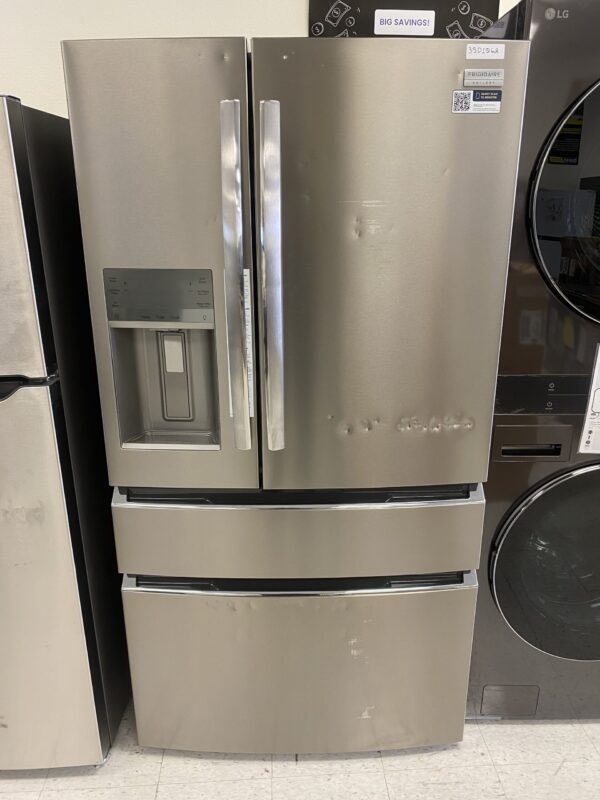 Frigidaire Gallery 26 Cu. Ft. Standard-Depth 4-Door French Door fridge refrigerator nevera