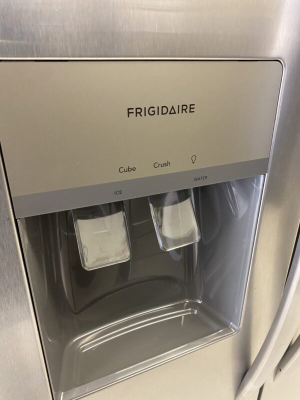 Frigidaire 22 Cu Ft Counter-Depth Side-by-Side Refrigerator cooler with EvenTemp™ available today