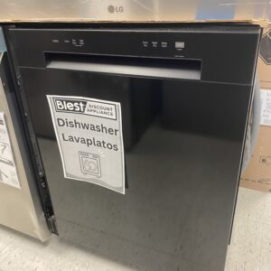 Dishwasher lavavajillas negro silencioso con controles frontales dishwashing machine eficiente
