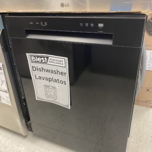 IMG_1765 Dishwasher lavavajillas negro silencioso con controles frontales dishwashing machine eficiente