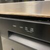 Dishwasher lavavajillas negro silencioso con controles frontales dishwashing machine eficiente