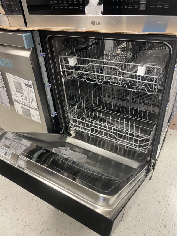 Dishwasher lavavajillas negro silencioso con controles frontales dishwashing machine eficiente