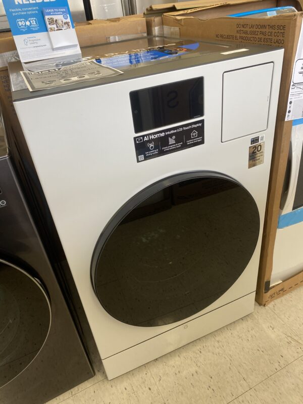 Samsung Bespoke 5.3-cu ft Capacity Ivory Vented All-In-One ENERGY STAR Washer Dryer Combo lavadora-secadora