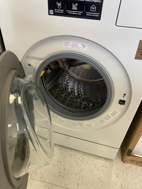 Samsung Bespoke 5.3-cu ft Capacity Ivory Vented All-In-One ENERGY STAR Washer Dryer Combo lavadora-secadora