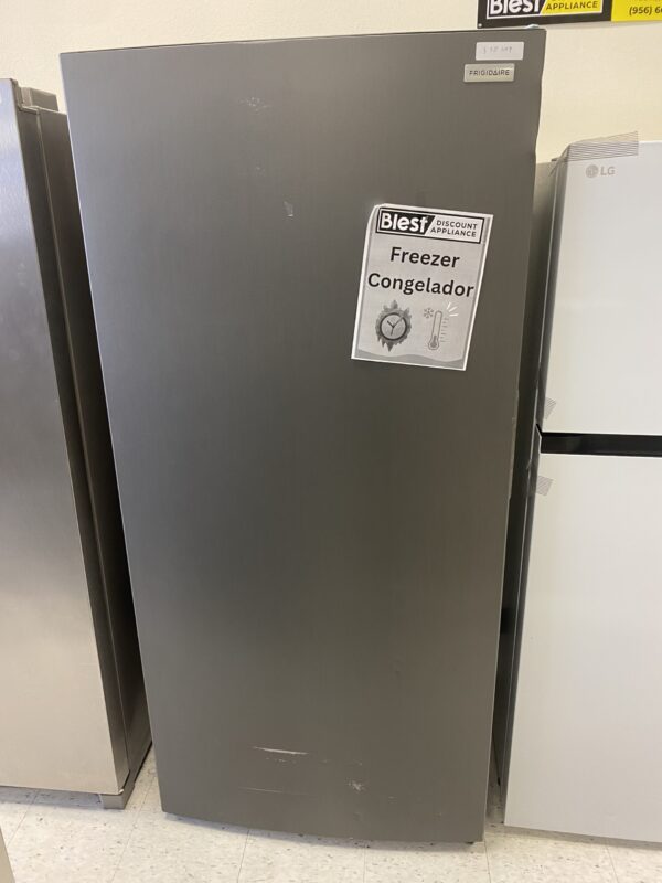 Frigidaire freezer congelador upright garage ready 20 cu ft Carbon acero inoxidable