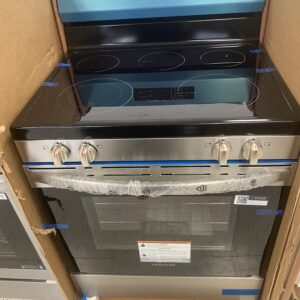 Frigidaire 30-in Glass Top 5 burners 5.3-cu ft Freestanding Electric Range Stainless Steel stove