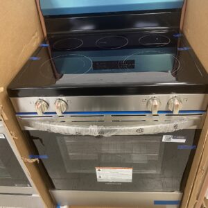 IMG_1860 Frigidaire 30-in Glass Top 5 burners 5.3-cu ft Freestanding Electric Range Stainless Steel stove
