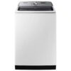 111 Samsung 5.2 cu. ft. High-Efficiency Smart Top Load Washer lavadora washing machine in White