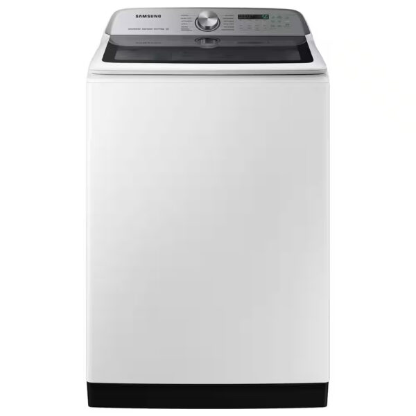 111 Samsung 5.2 cu. ft. High-Efficiency Smart Top Load Washer lavadora washing machine in White