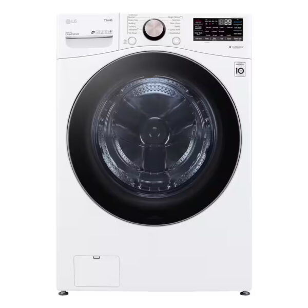 111 LG 4.5 cu ft Ultra Large Capacity Smart Front Load ENERGY STAR Washer with TurboWash lavadora