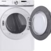 Secadora Samung 7.5 cu. ft. Vented Electrica En Brushed White